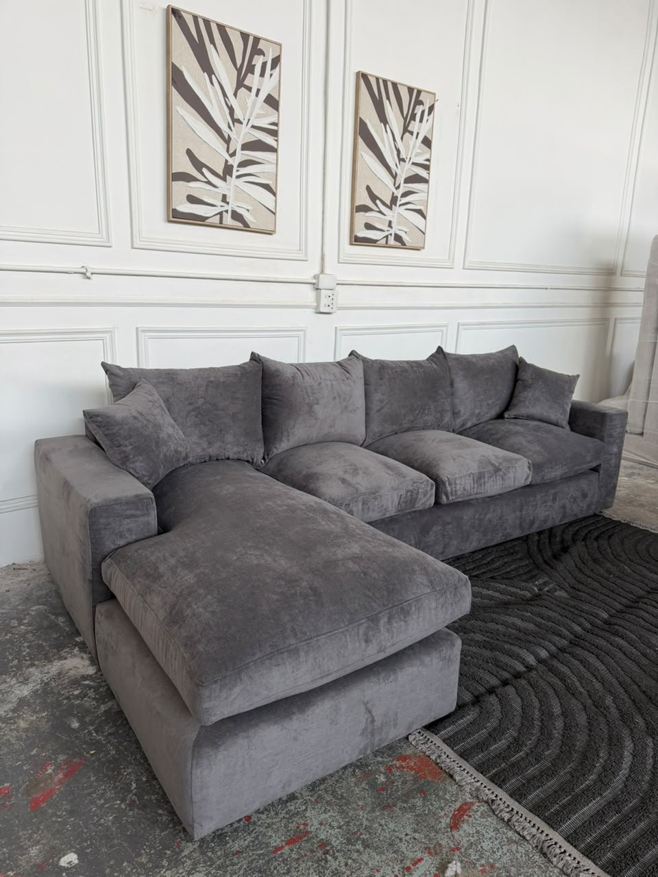 Three seater L shape